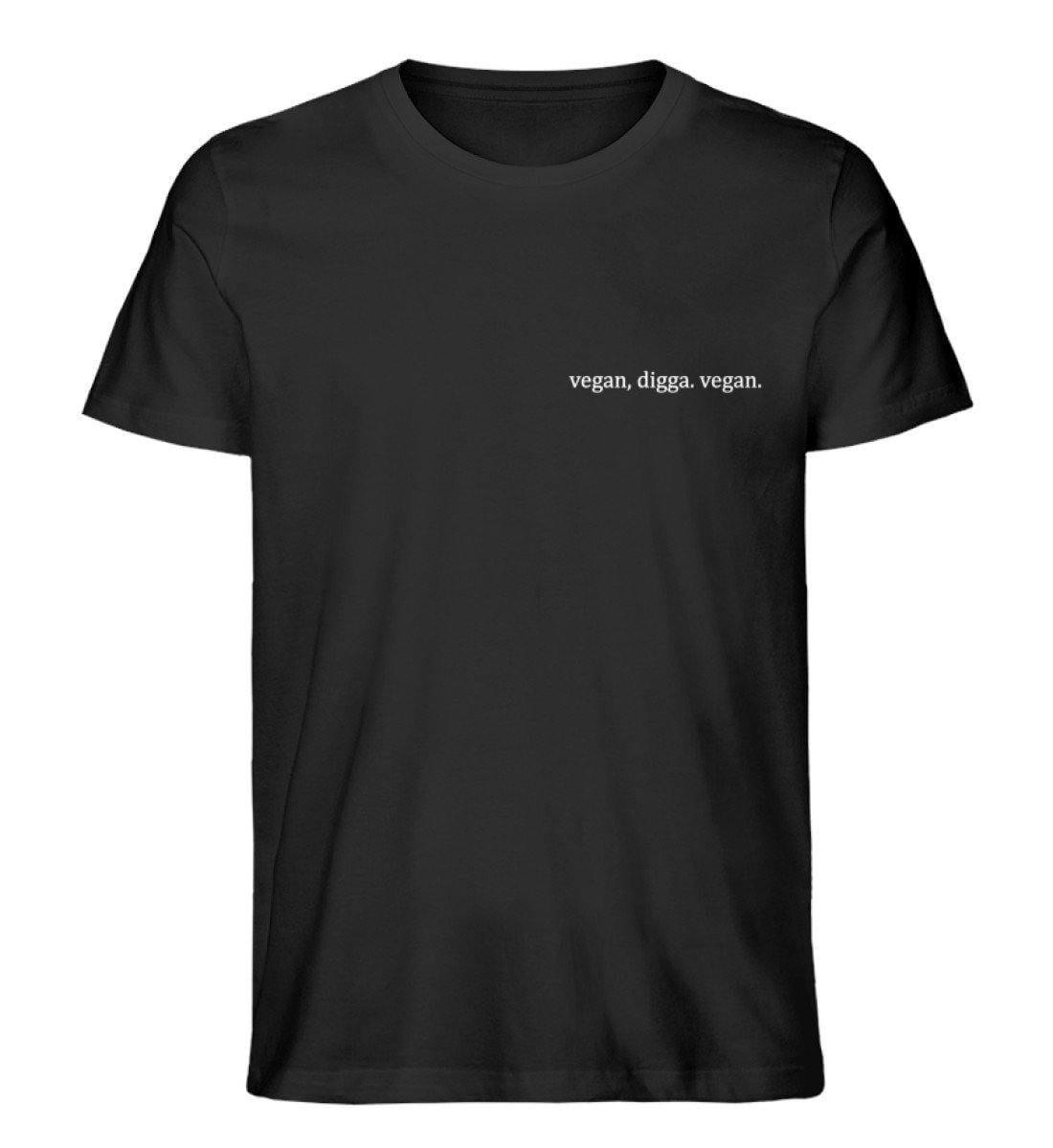 vegan, digga. vegan. - Unisex Organic Shirt - Team Vegan © vegan t shirt