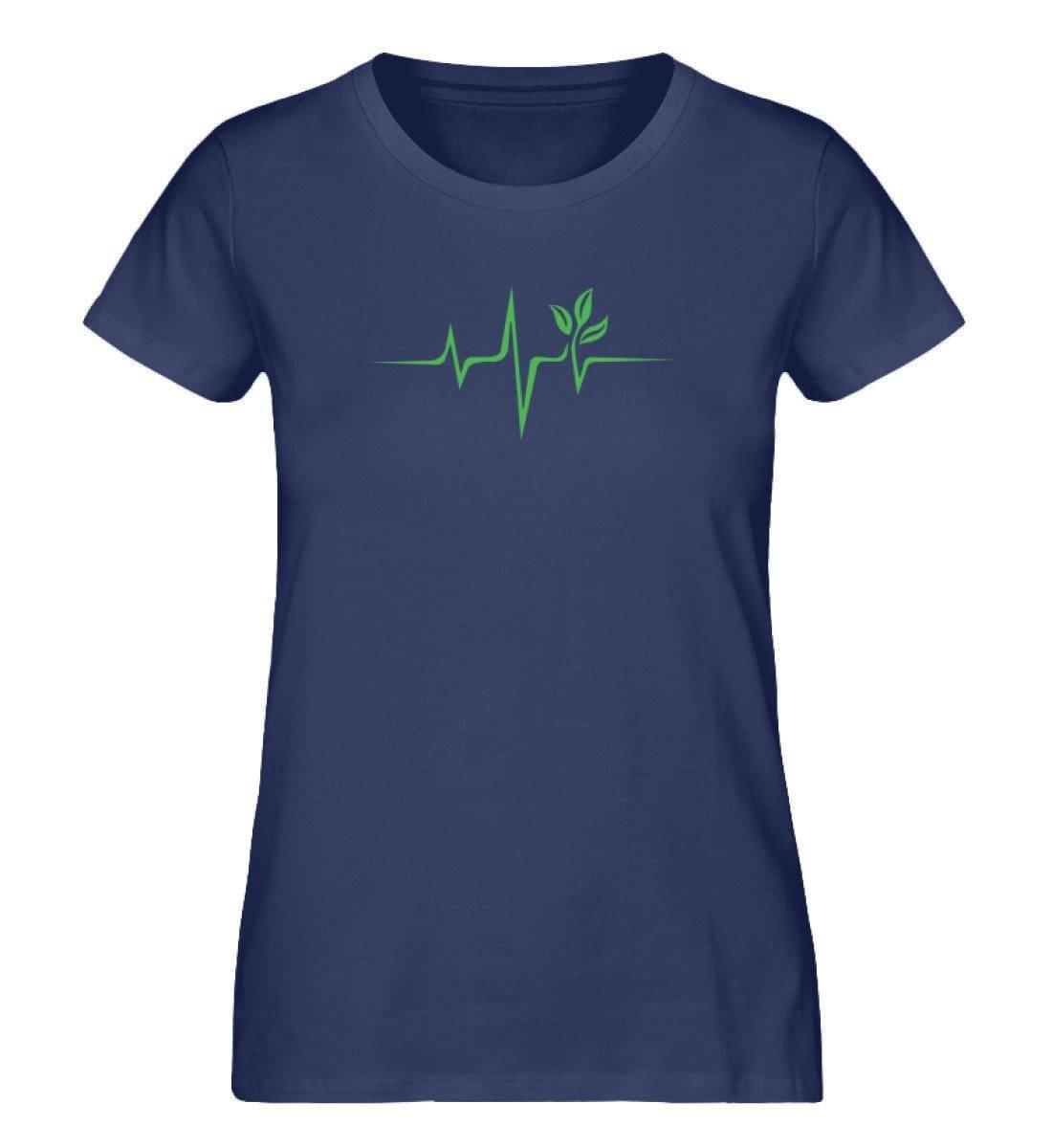 Vegan Heartbeat - Damen Organic Shirt - Team Vegan © vegan t shirt