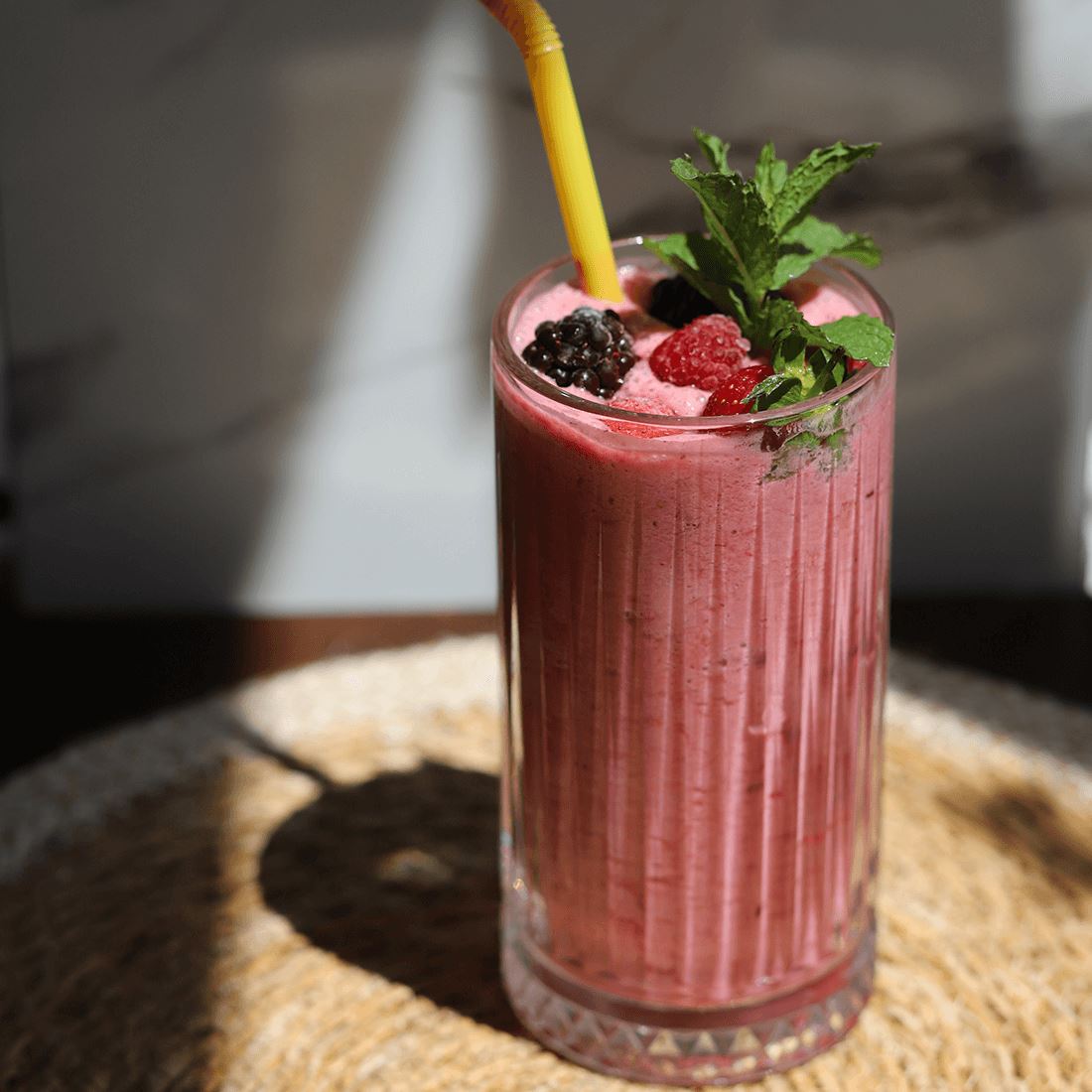 Beeren Power Shake - Team Vegan © vegan t shirt