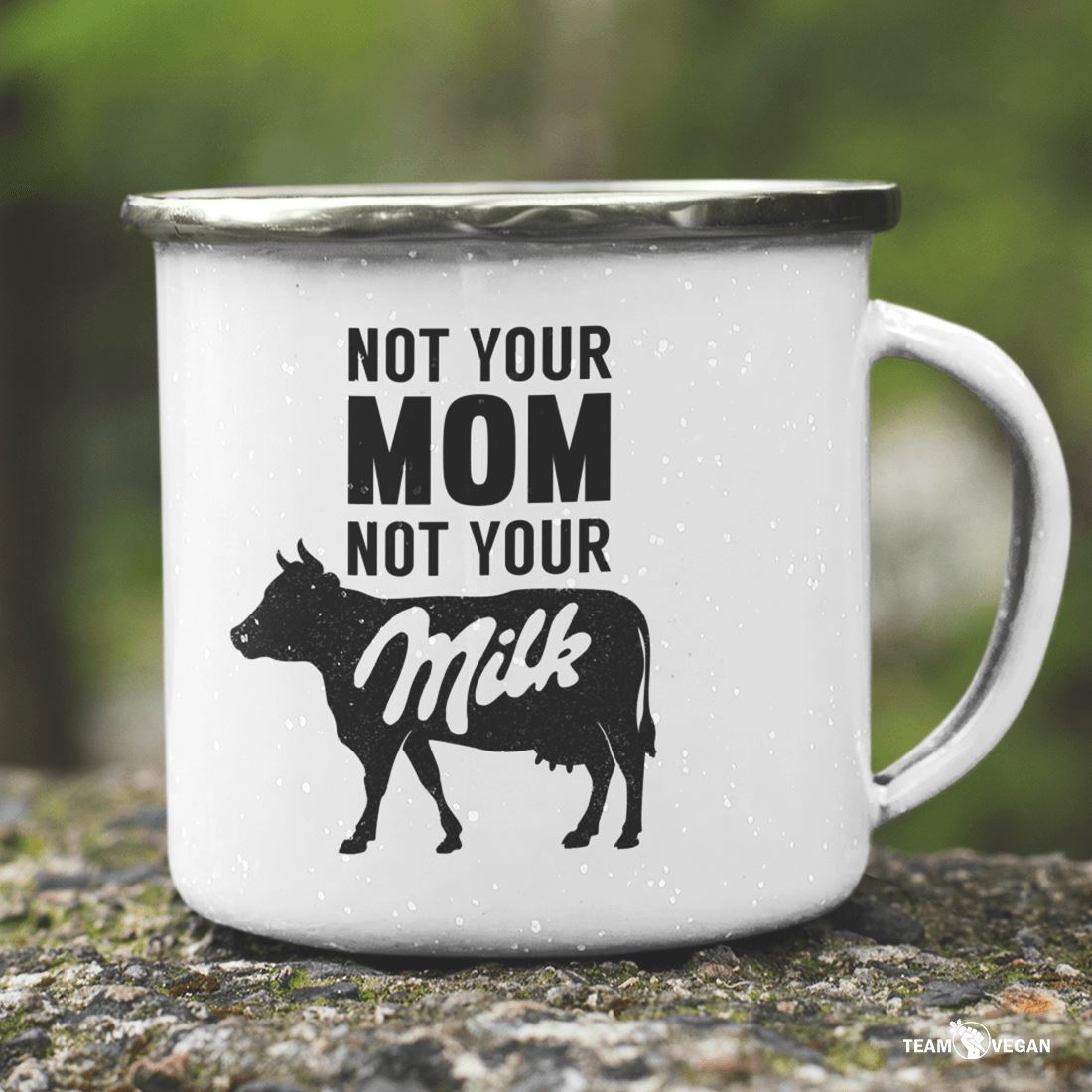 Die Milch Lüge - Team Vegan © vegan t shirt