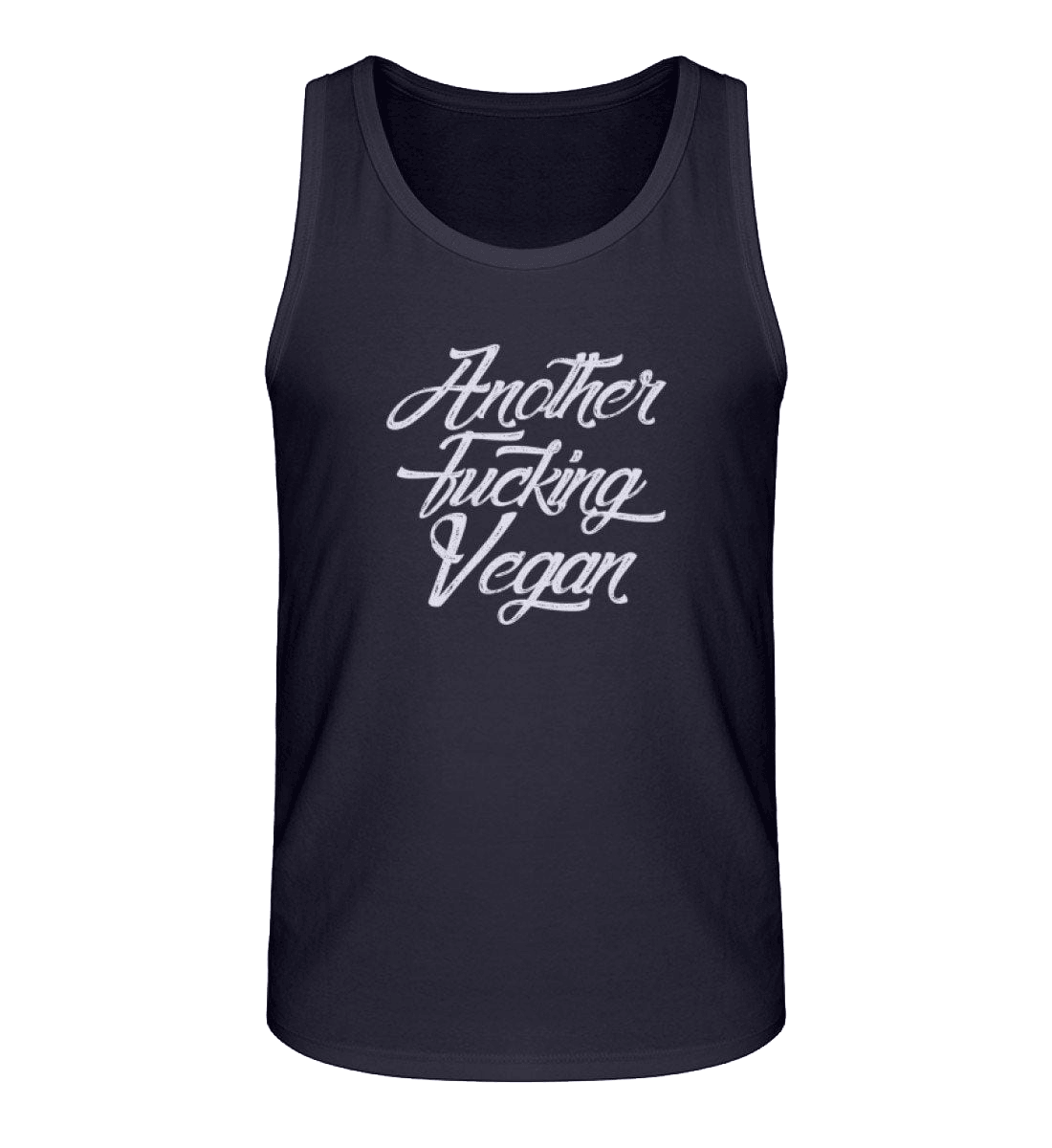 Another fucking vegan - Herren Organic Tanktop - XL - Team Vegan © vegan t shirt