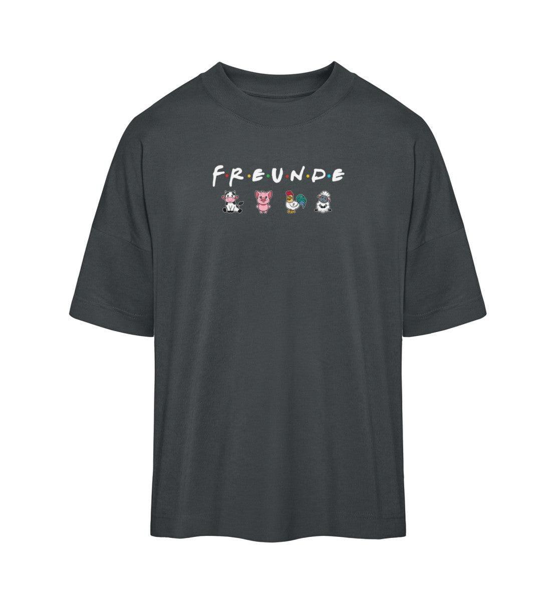 Freunde - Organic Oversized Shirt ST/ST Blaster Oversized Shirt ST/ST Shirtee India Ink Grey XS 
