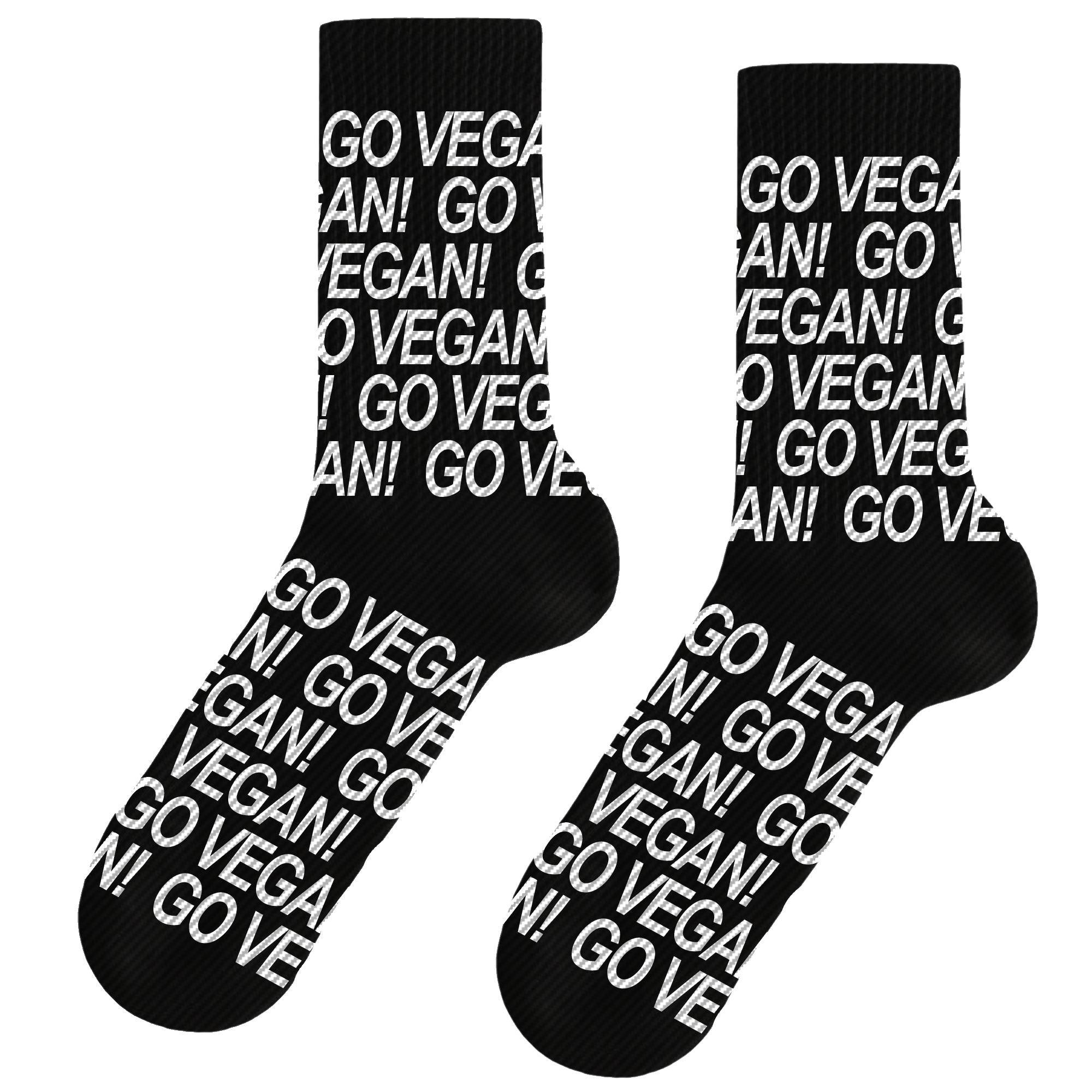 Go Vegan - Socken - 2er Set - Team Vegan © vegan t shirt