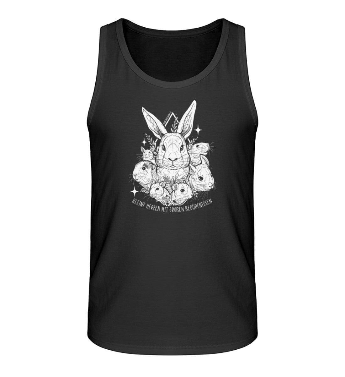 Kleine Herzen [Burg Nagezahn e.V.] - Herren Organic Tanktop Stanley Specter Herren Tanktop ST/ST Shirtee Schwarz S 