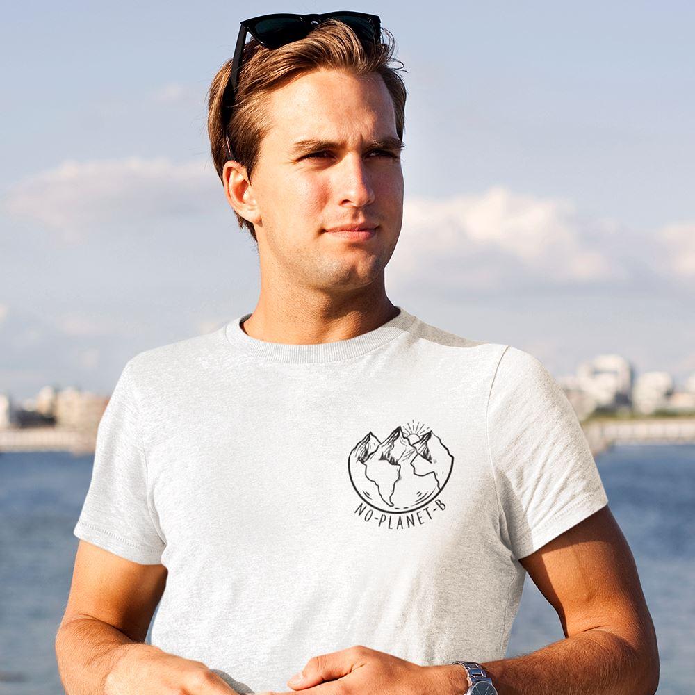 No planet b - Unisex Organic Shirt Rocker T-Shirt ST/ST Shirtee 