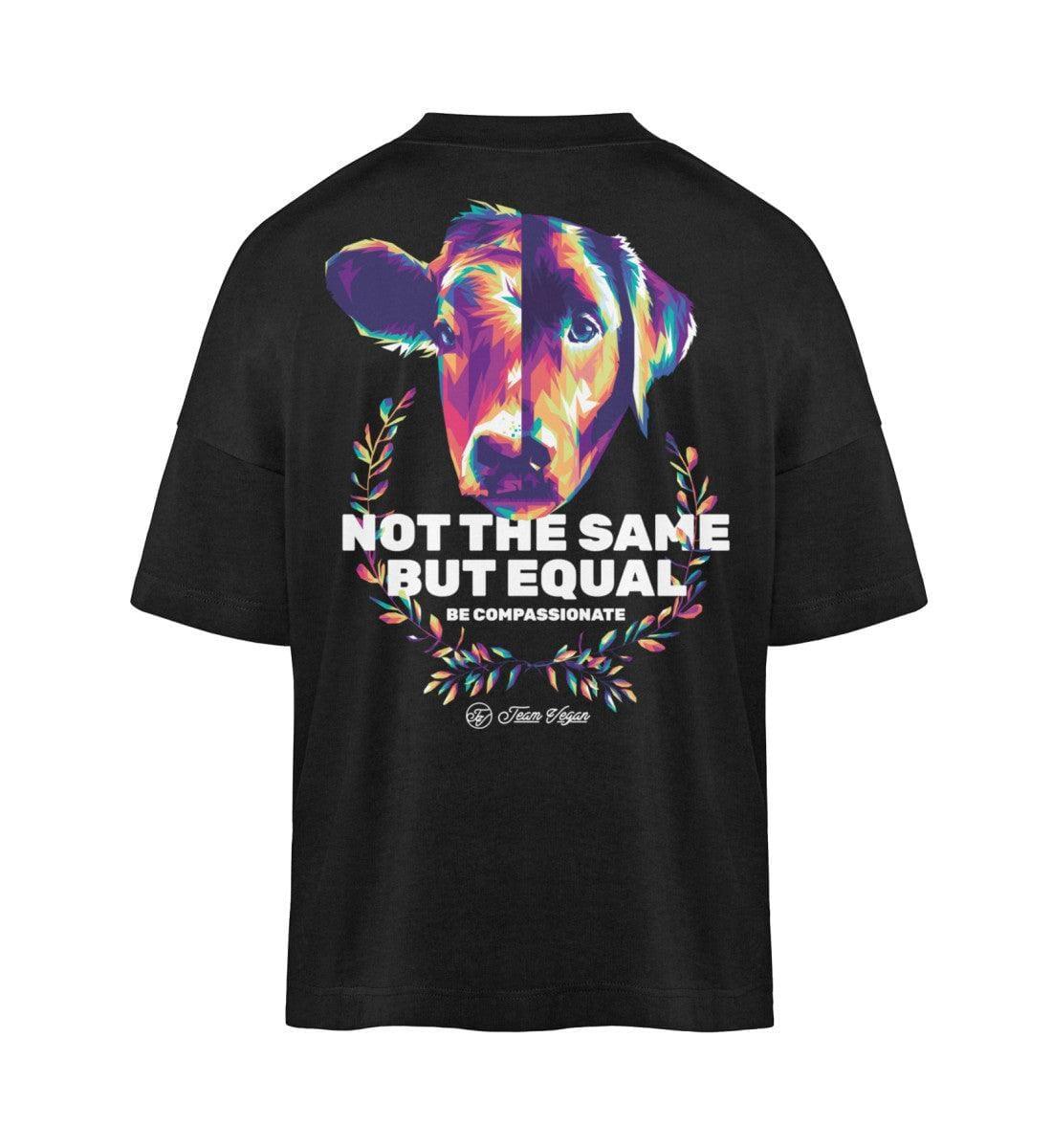 Not the same but equal #2 - Oversized Organic Shirt Blaster Oversized Shirt ST/ST Shirtee Schwarz XS 