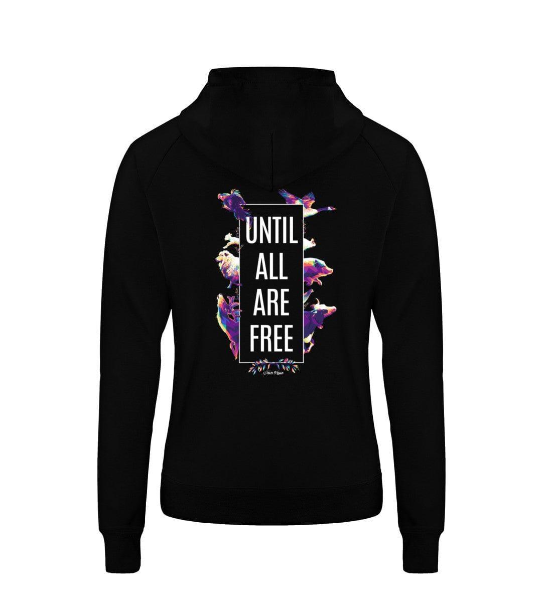 Not the same but equal x Until all are free (beidseitig) - Damen Premium Hoodie Trigger Hoodie ST/ST Shirtee 