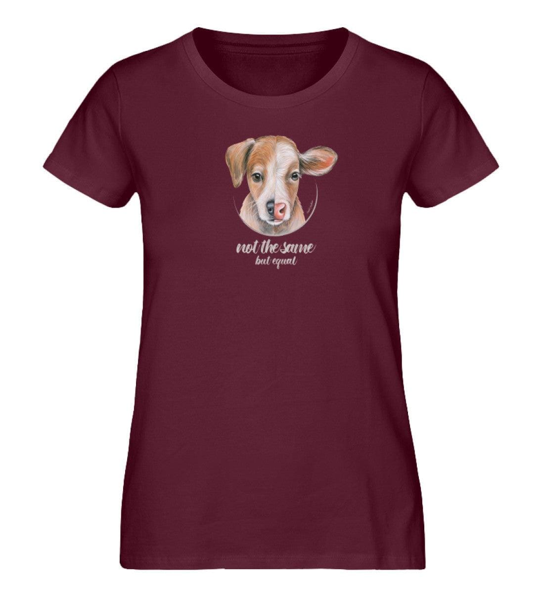 Not the same [Chantal Kaufmann] - Damen Organic Shirt Stella Jazzer T-Shirt ST/ST Shirtee Burgundy S 