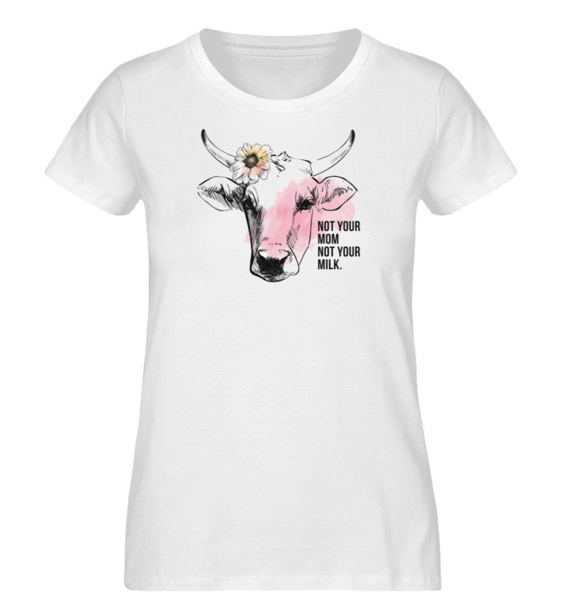 Not your mom [div] - Damen Organic Shirt - Team Vegan © vegan t shirt