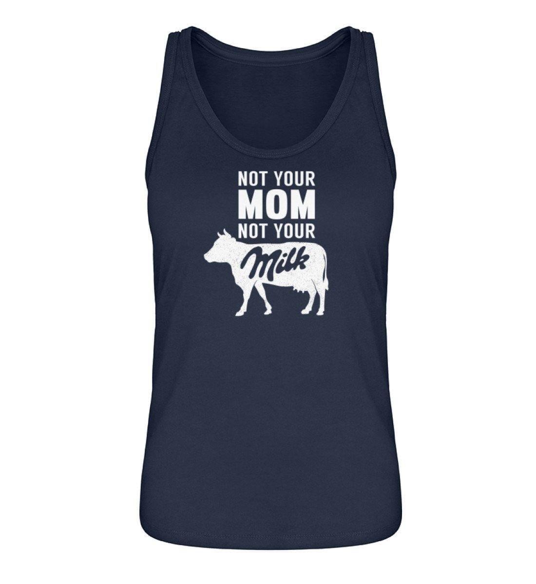 Not Your Mom Not Your Milk - Damen Organic Tanktop - Team Vegan © vegan t shirt