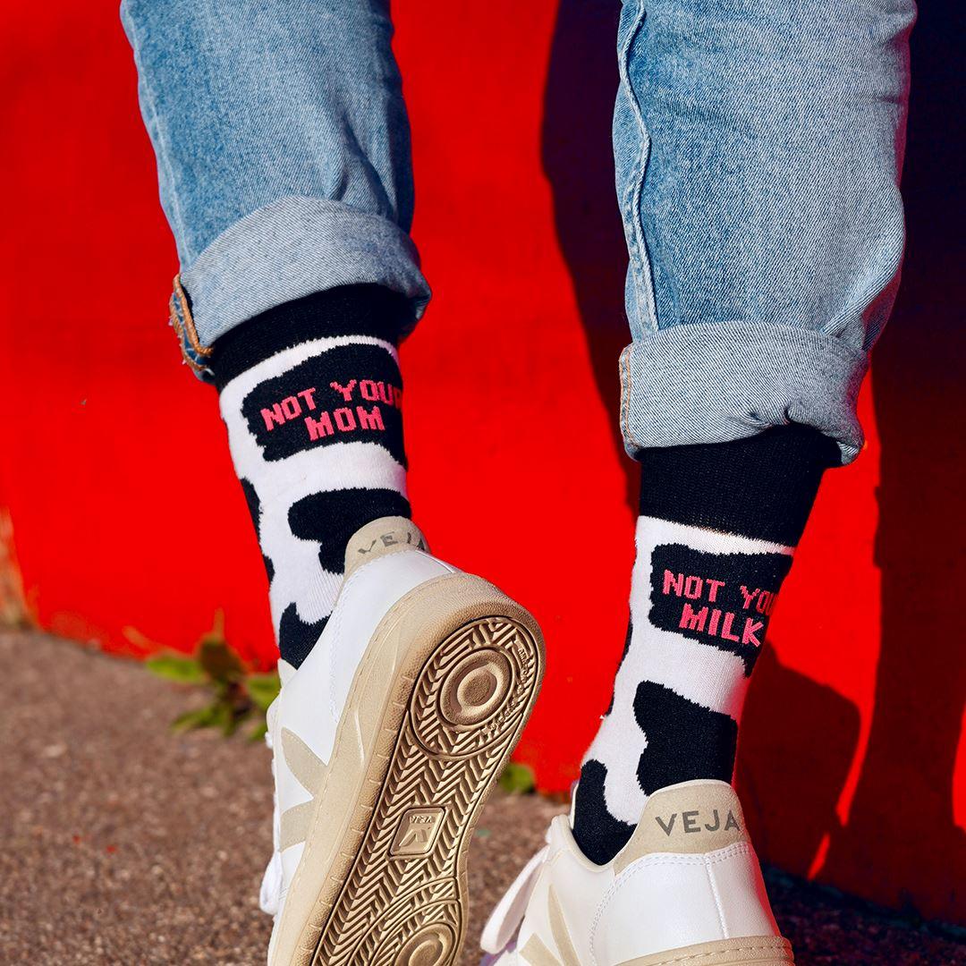 Not Your Mom Not Your Milk - Socken Aus Bio-Baumwolle - 2er Set  (37-47)