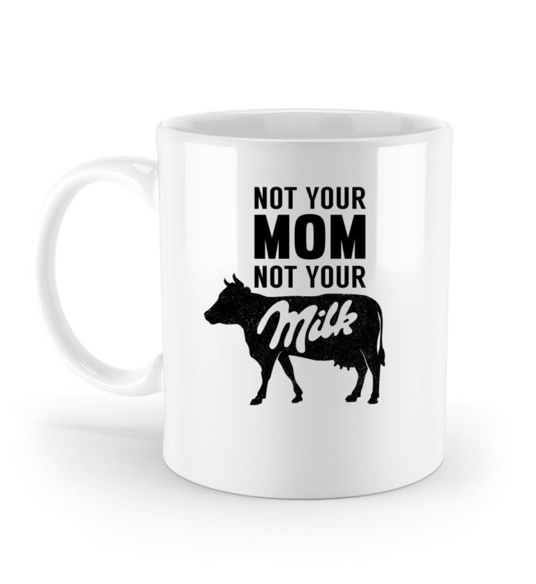 Not your mom not your milk - Standard Tasse - Team Vegan © vegan t shirt