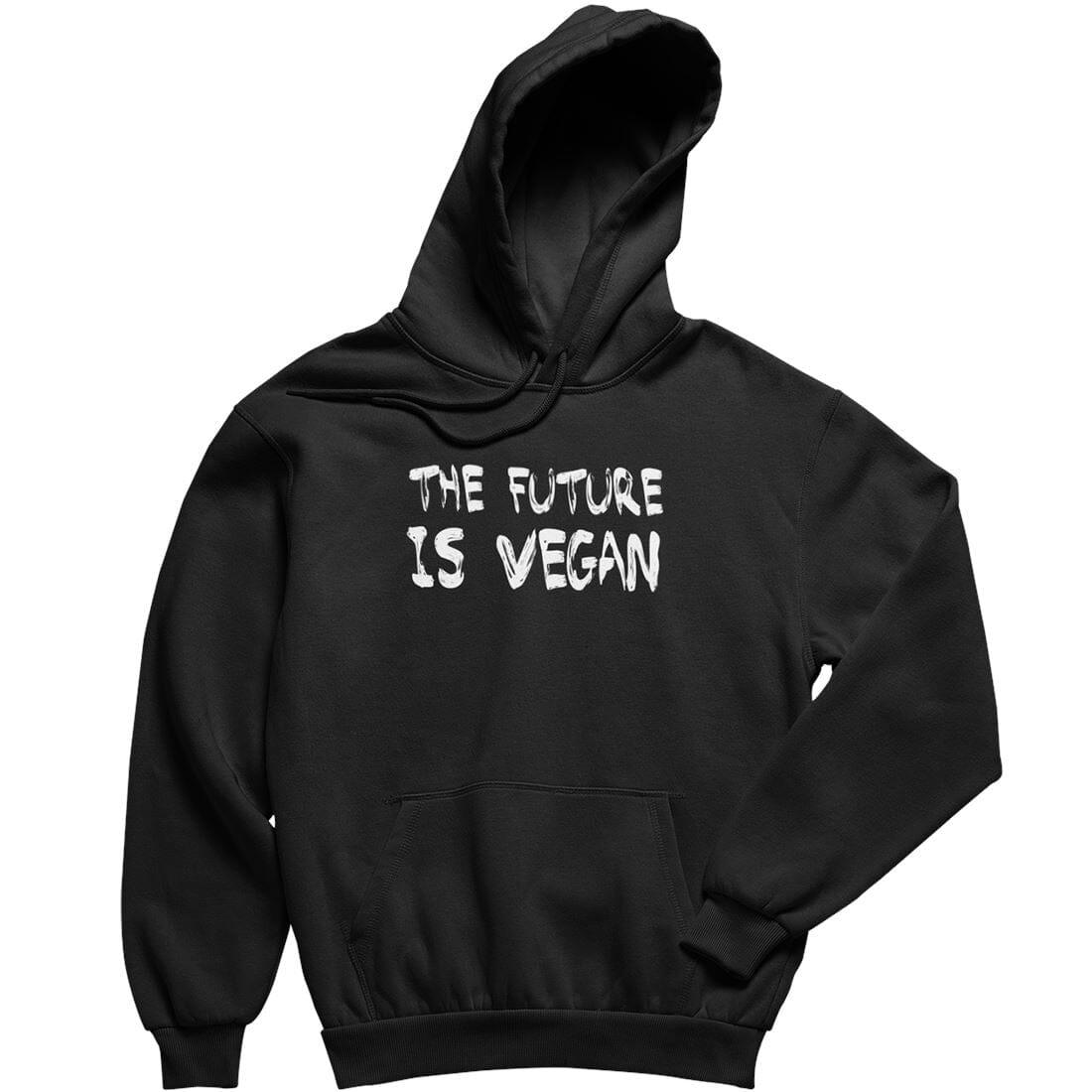 The future is vegan - Unisex Organic Hoodie - M - Team Vegan © vegan t shirt