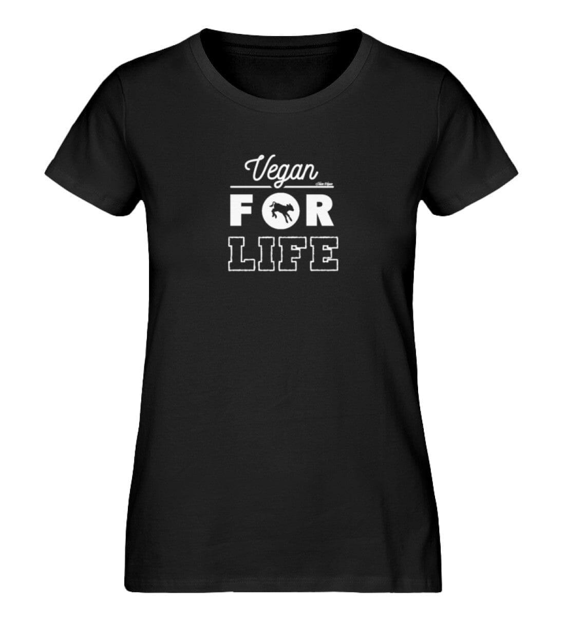 Vegan for life - Damen Organic Shirt Stella Jazzer T-Shirt ST/ST Shirtee Schwarz XS 