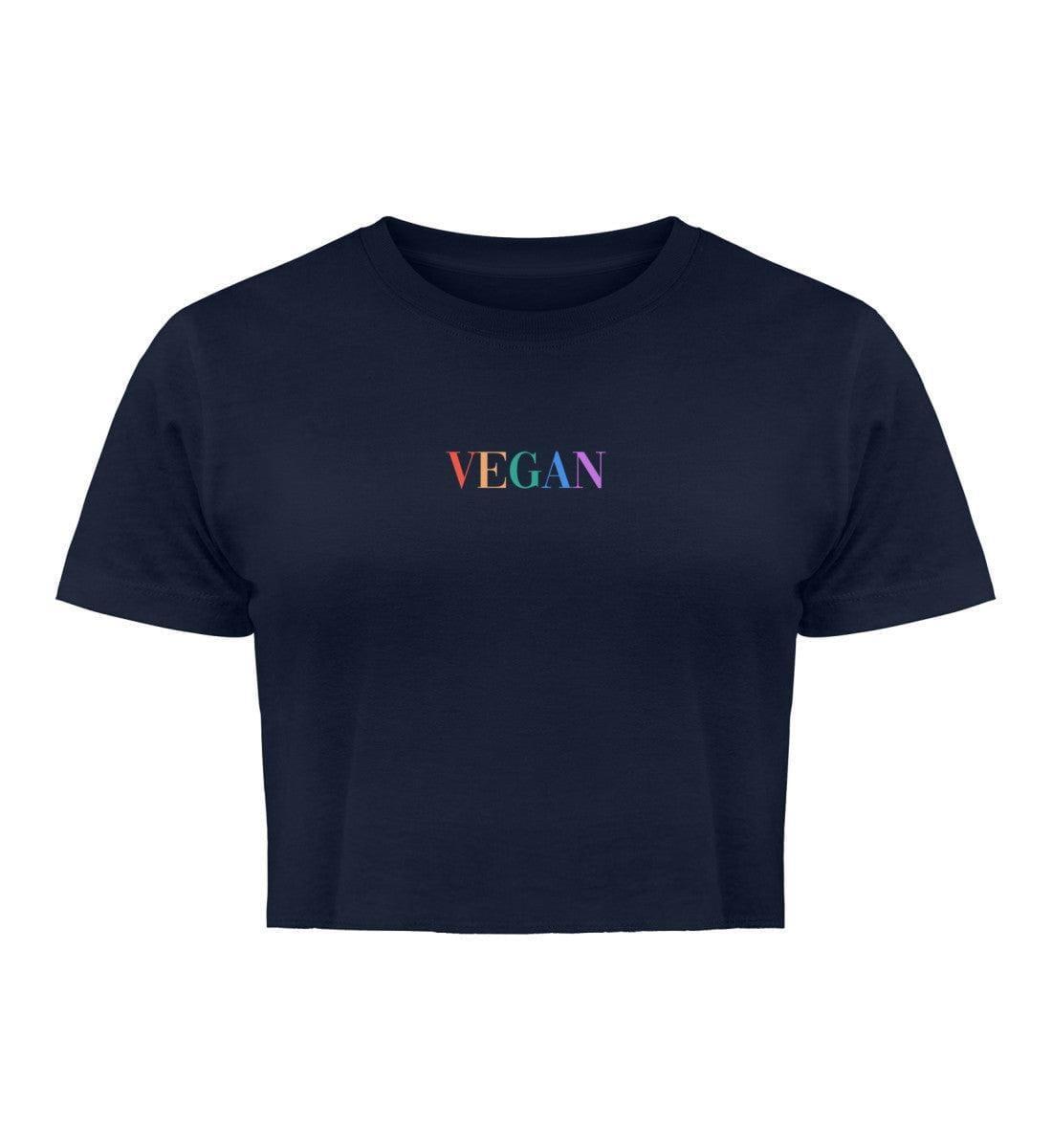 Vegan Vogue - Damen Organic Crop Top - Team Vegan © vegan t shirt