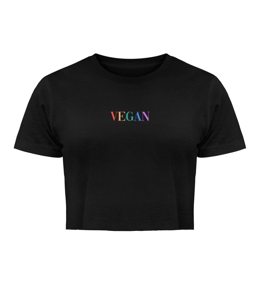 Vegan Vogue - Damen Organic Crop Top - Team Vegan © vegan t shirt