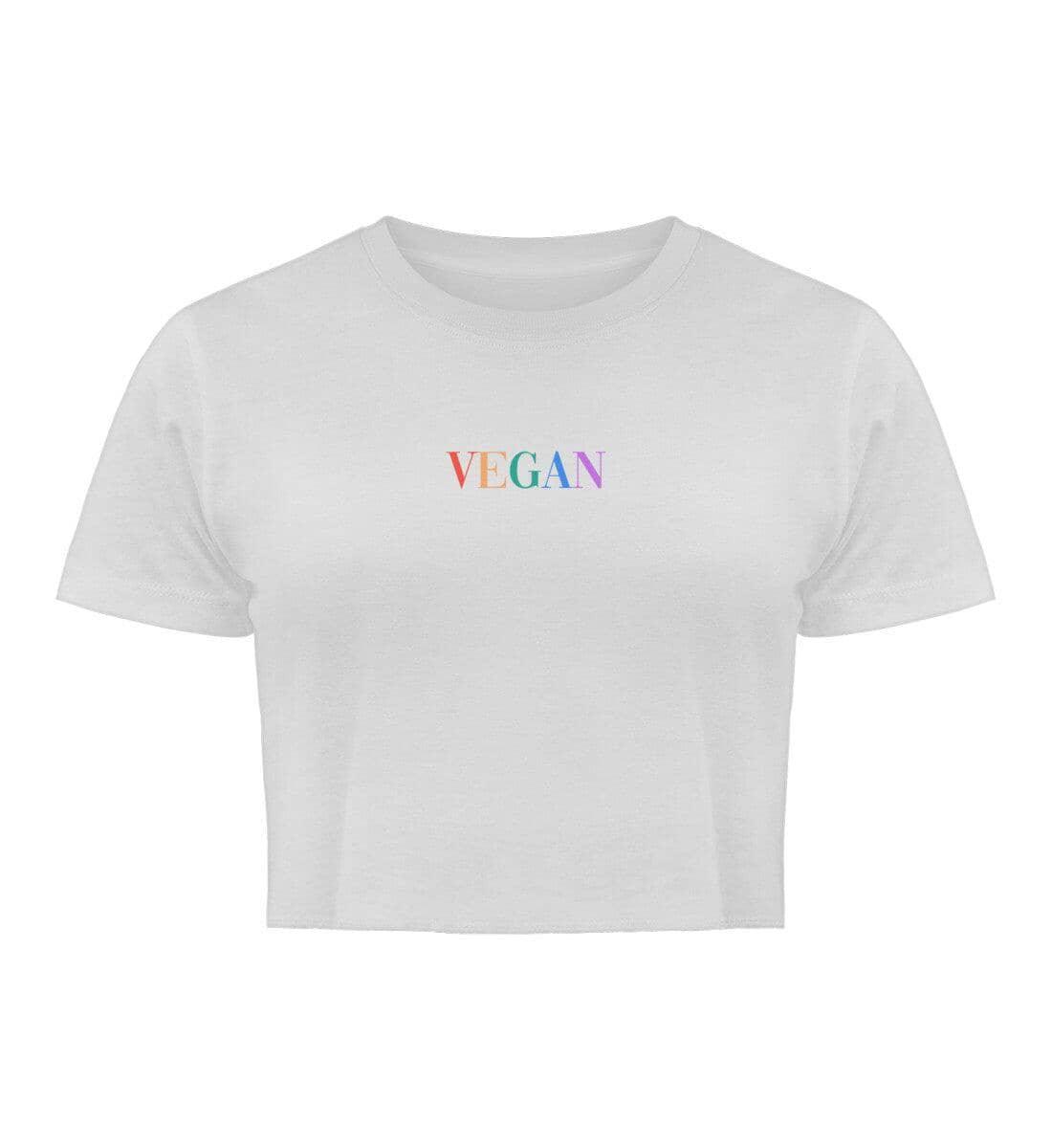 Vegan Vogue - Damen Organic Crop Top - Team Vegan © vegan t shirt
