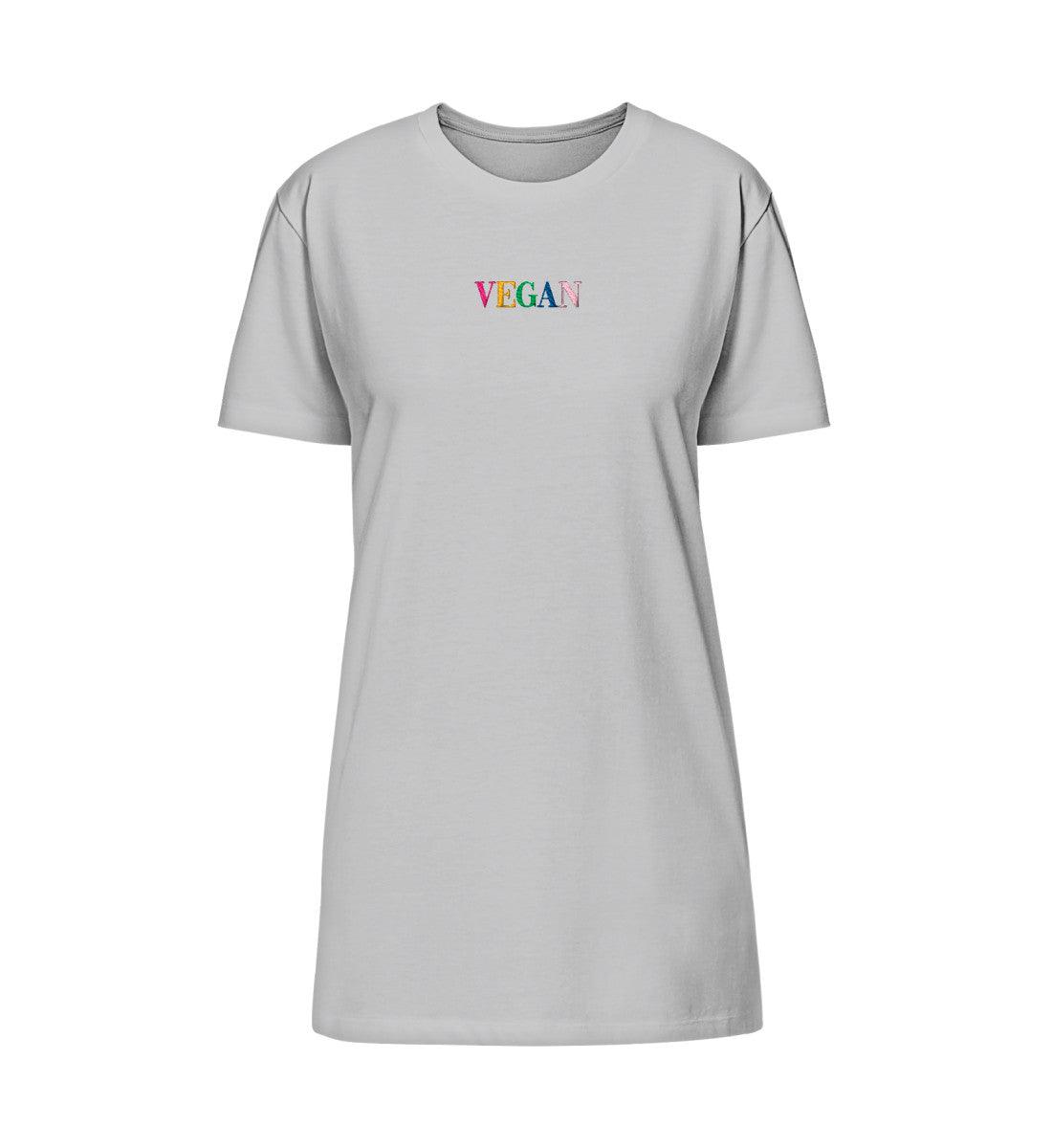 Vegan Vogue - T-Shirt Kleid mit Stick - Team Vegan © vegan t shirt