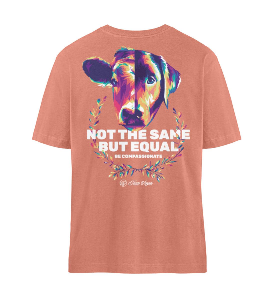 Not the same but equal #2 - Relaxed Shirt - Team Vegan © vegan t shirt