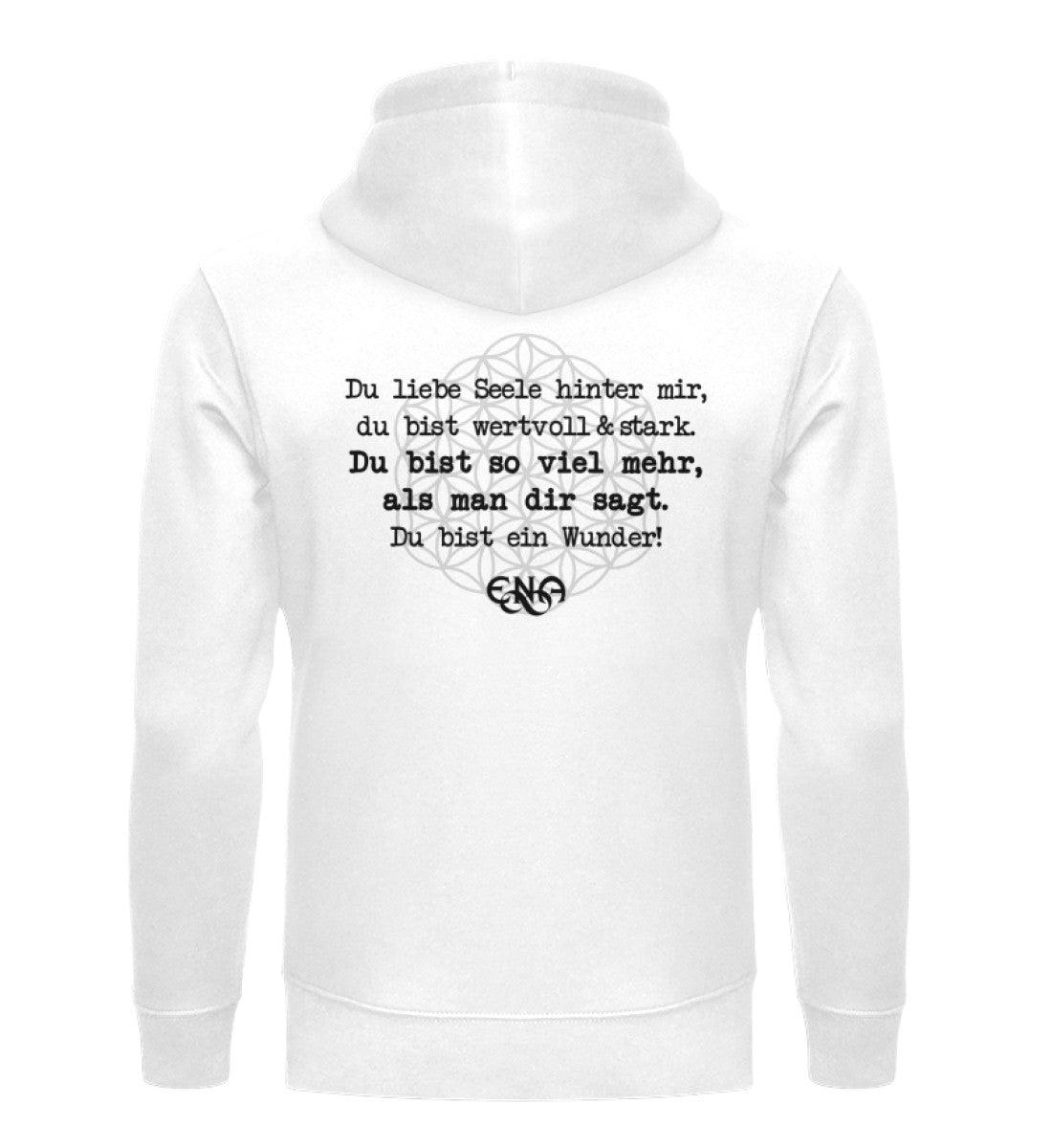 Du liebe Seele hinter her ... [ENA] - Premium - Unisex Organic Hoodie - Team Vegan © vegan t shirt