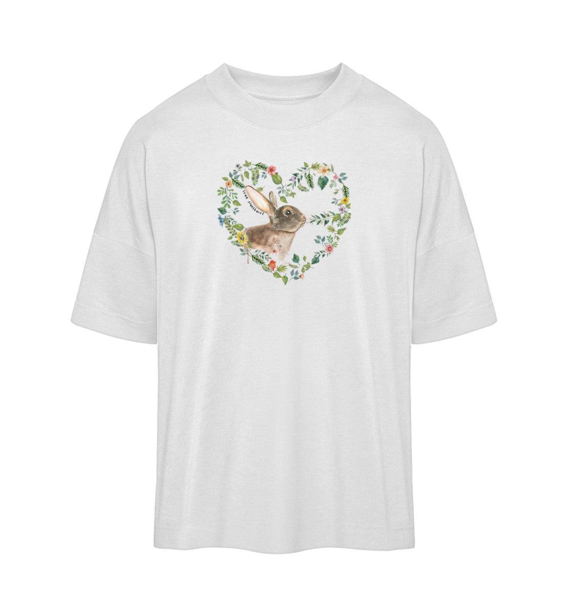Rabbit Love [Svenja Rakel] - Organic Oversized Shirt - Team Vegan © vegan t shirt