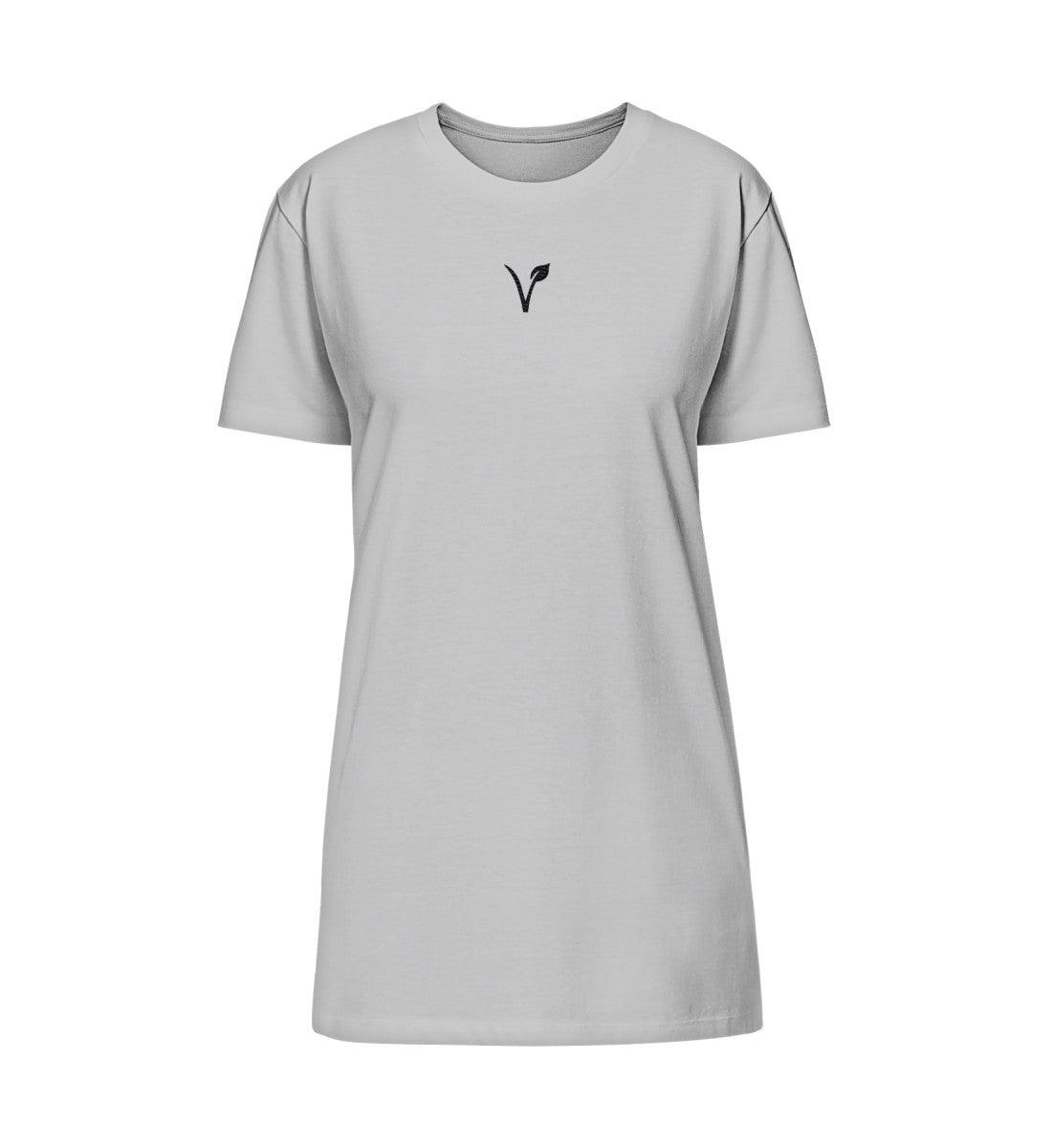 V - T-Shirt Kleid mit Stick - Team Vegan © vegan t shirt