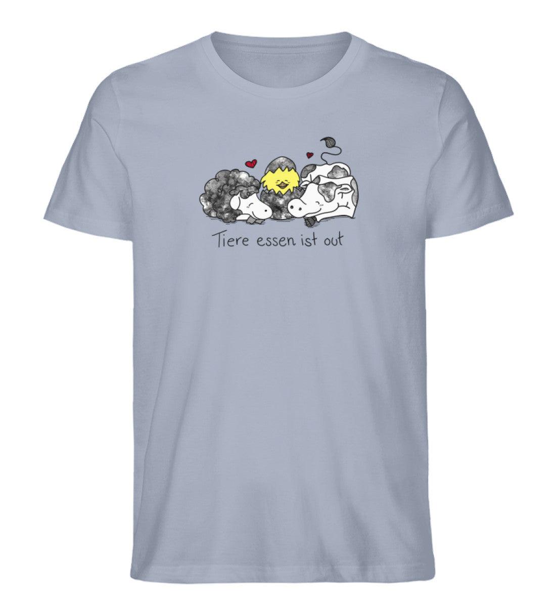 Tiere essen ist out [Herr Tierfreund] - Unisex Organic Shirt - Team Vegan © vegan t shirt