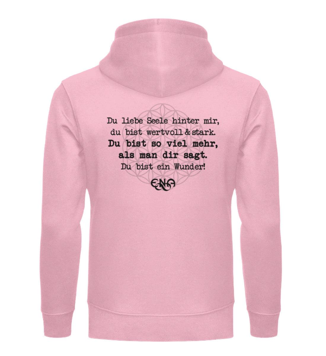Du liebe Seele hinter her ... [ENA] - Premium - Unisex Organic Hoodie - Team Vegan © vegan t shirt