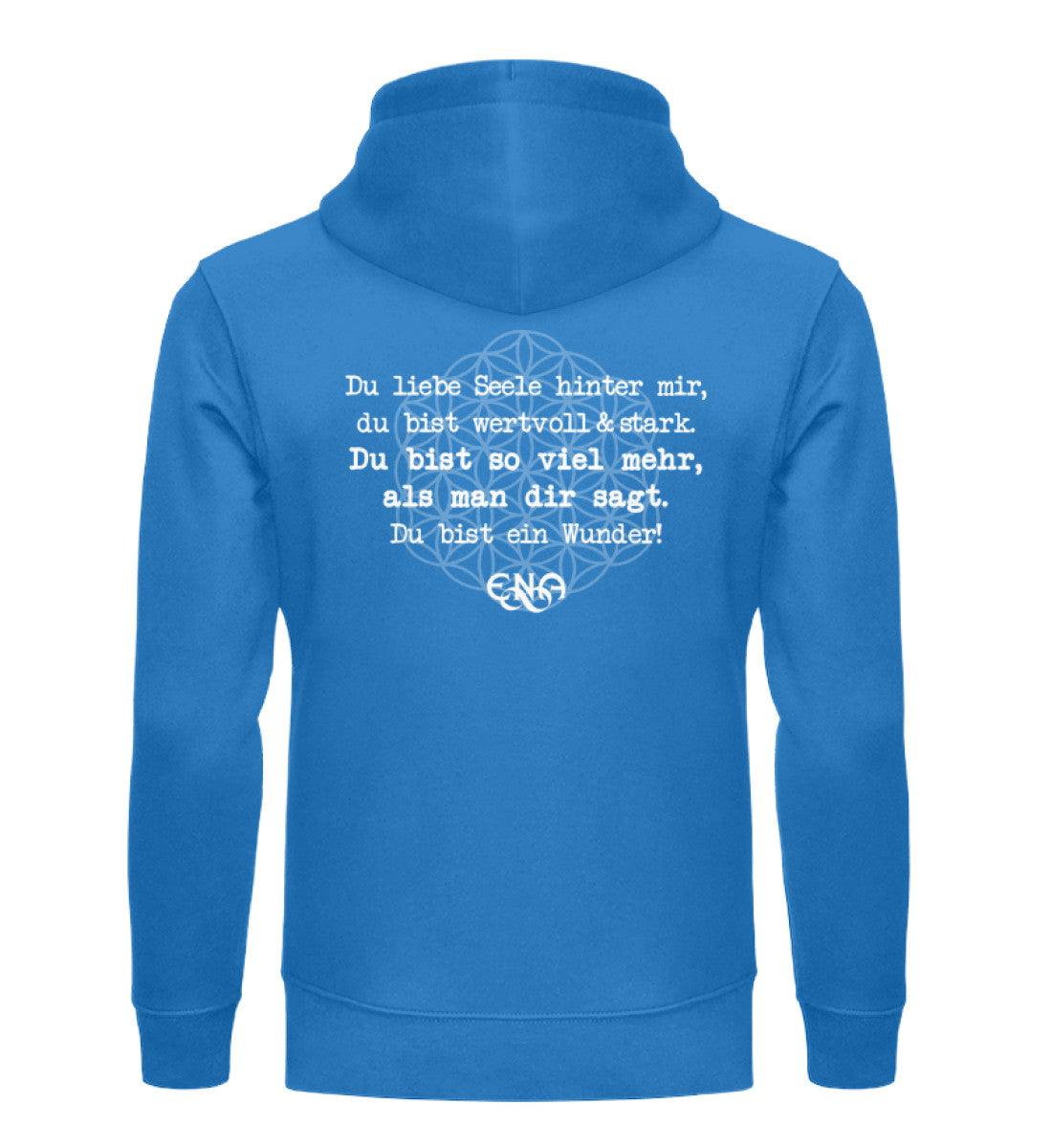 Du liebe Seele hinter mir ... [ENA] - Premium - Unisex Organic Hoodie - Team Vegan © vegan t shirt