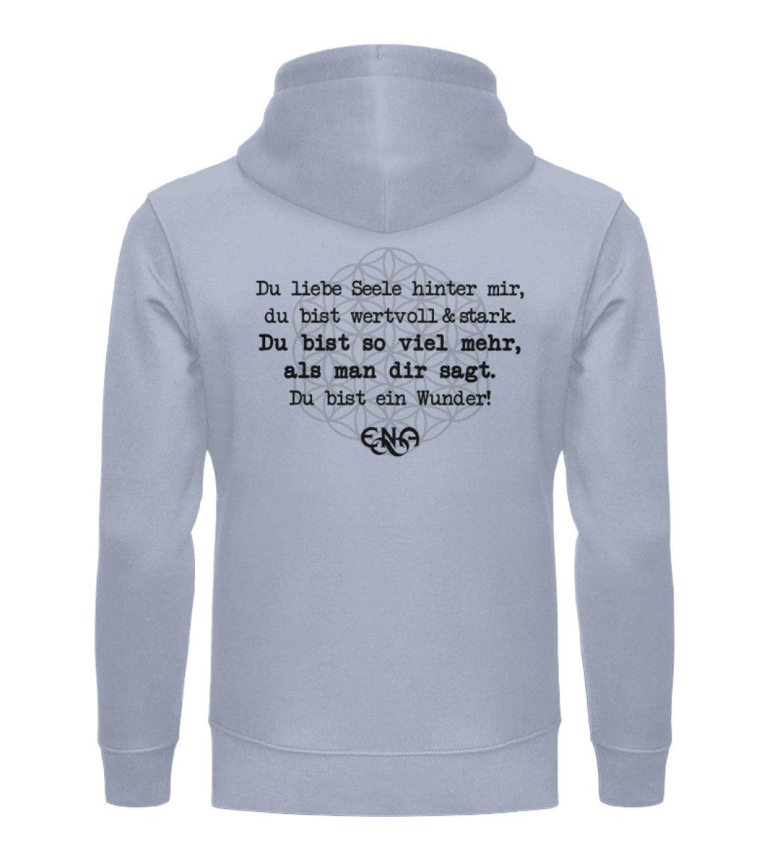 Du liebe Seele hinter her ... [ENA] - Premium - Unisex Organic Hoodie - Team Vegan © vegan t shirt