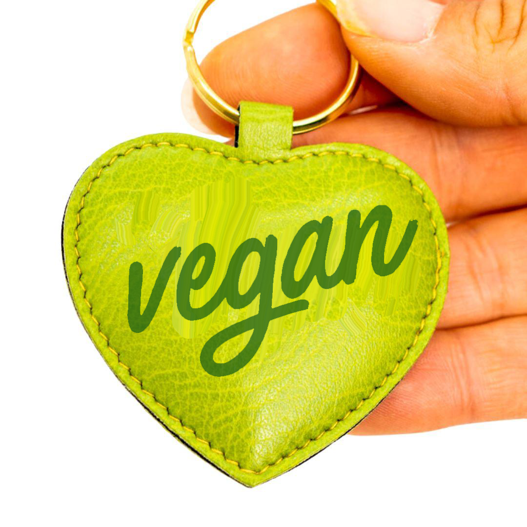 Vegan - Schlüsselanhänger - Veganes Leder