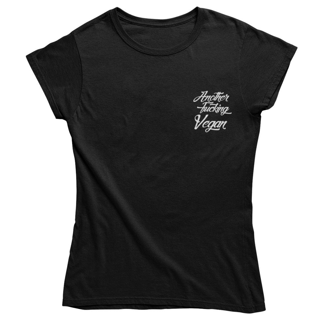 Another fucking vegan - Damen Organic Shirt - Team Vegan © vegan t shirt