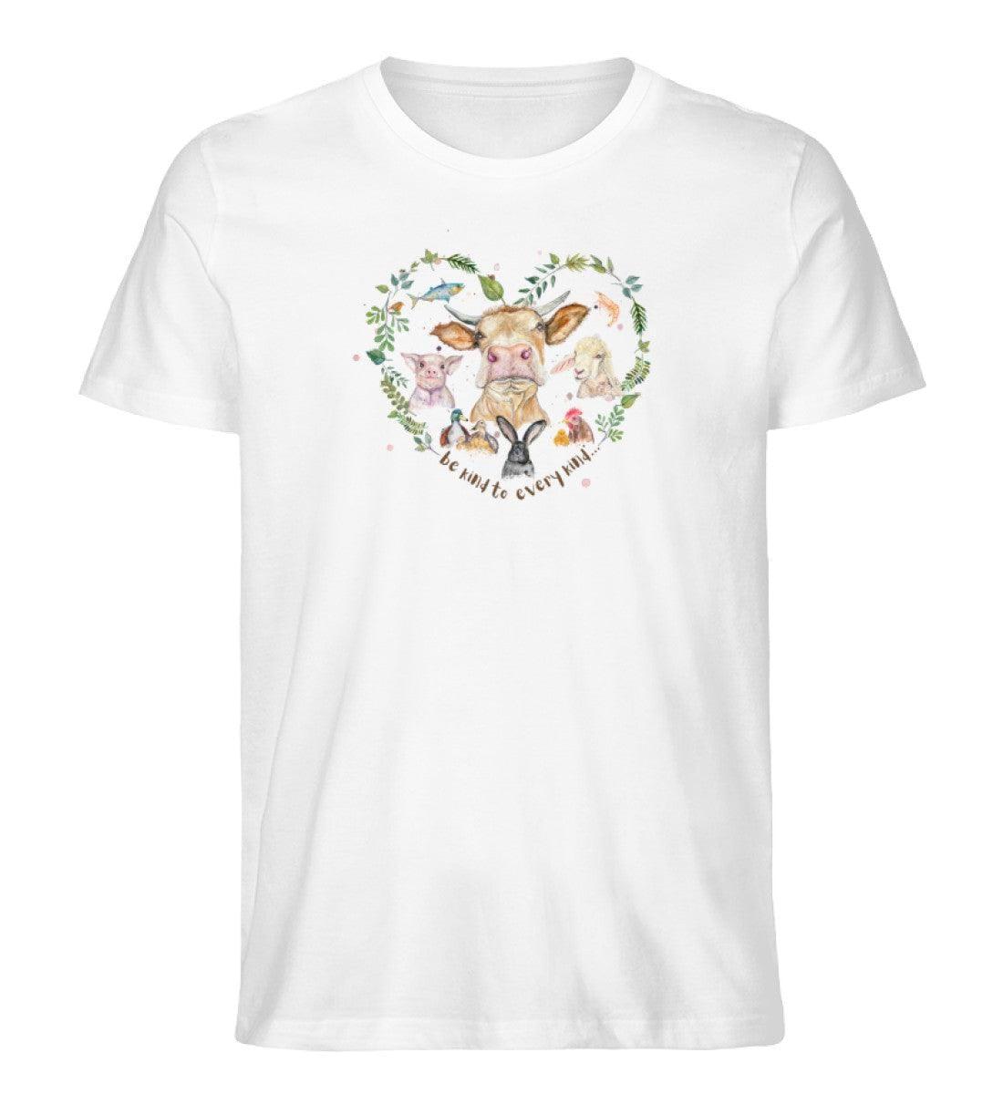 Be kind to every kind [Svenja Rakel] - Unisex Organic Shirt - Team Vegan © vegan t shirt