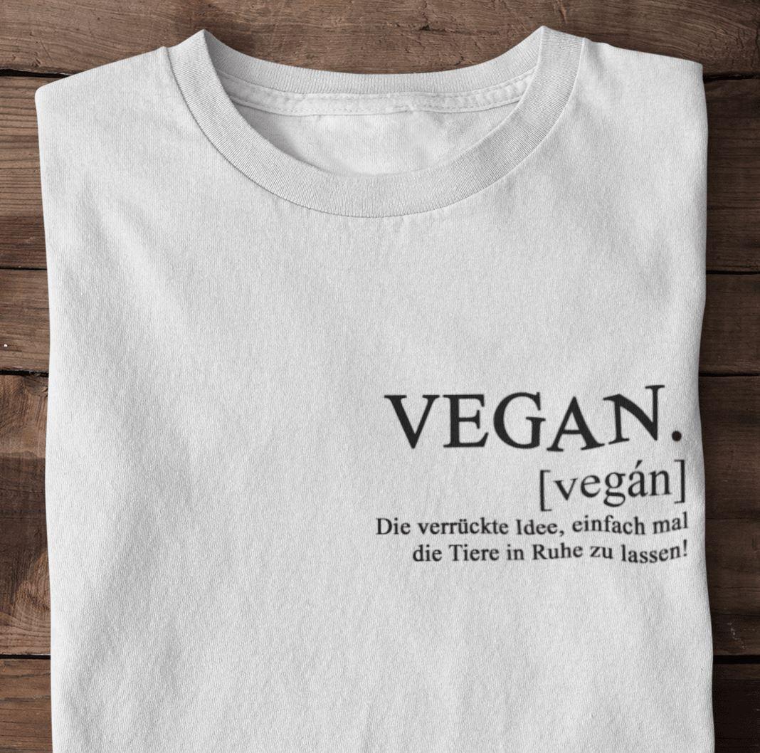 Die verrückte Idee - Damen Organic Shirt - Team Vegan © vegan t shirt