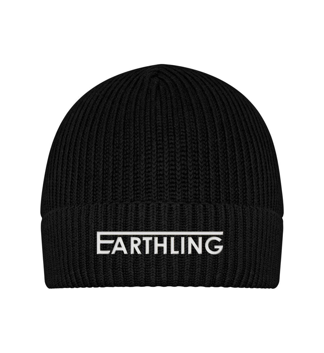 Earthling - Fischermütze ST/ST mit Stick Fischermütze ST/ST mit Stick Shirtee Schwarz OneSize 
