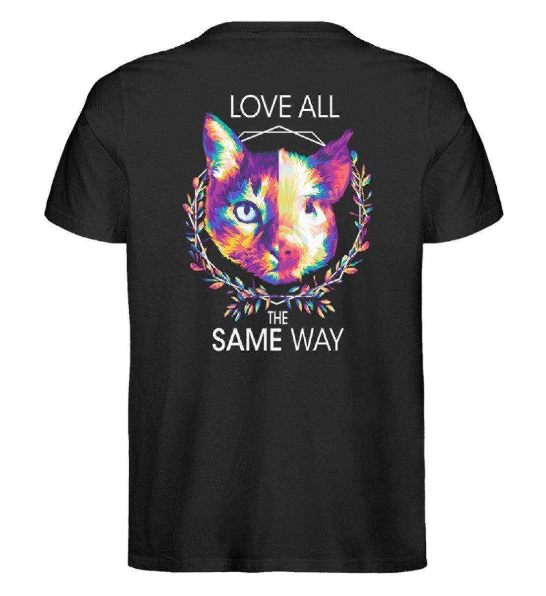 Earthling Love all the same way - Unisex Organic Shirt - Team Vegan © vegan t shirt