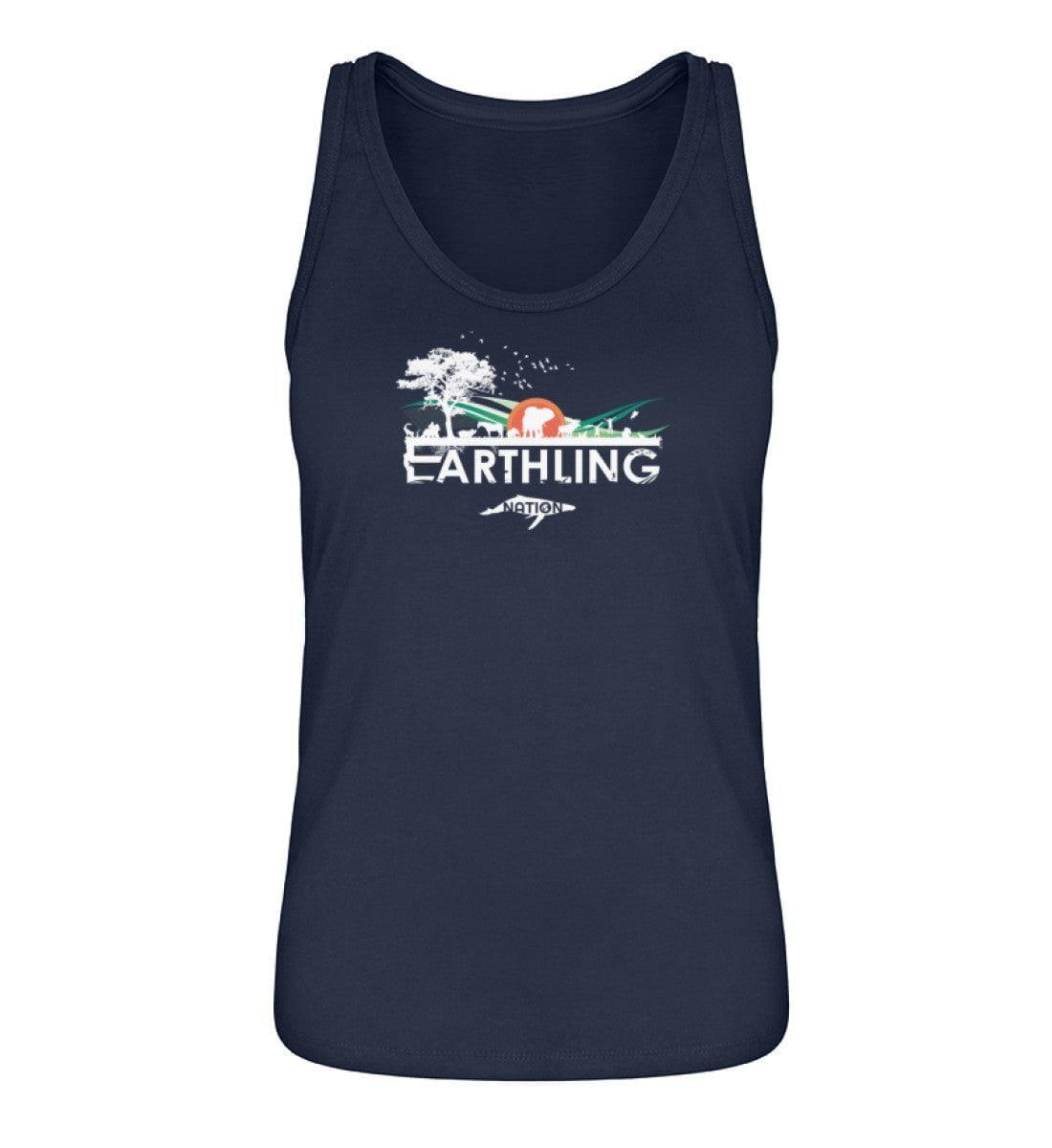 Earthling Nation - Stella Dreamer Damen Tanktop ST/ST Stella Dreamer Damen Tanktop ST/ST Shirtee French Navy XS 