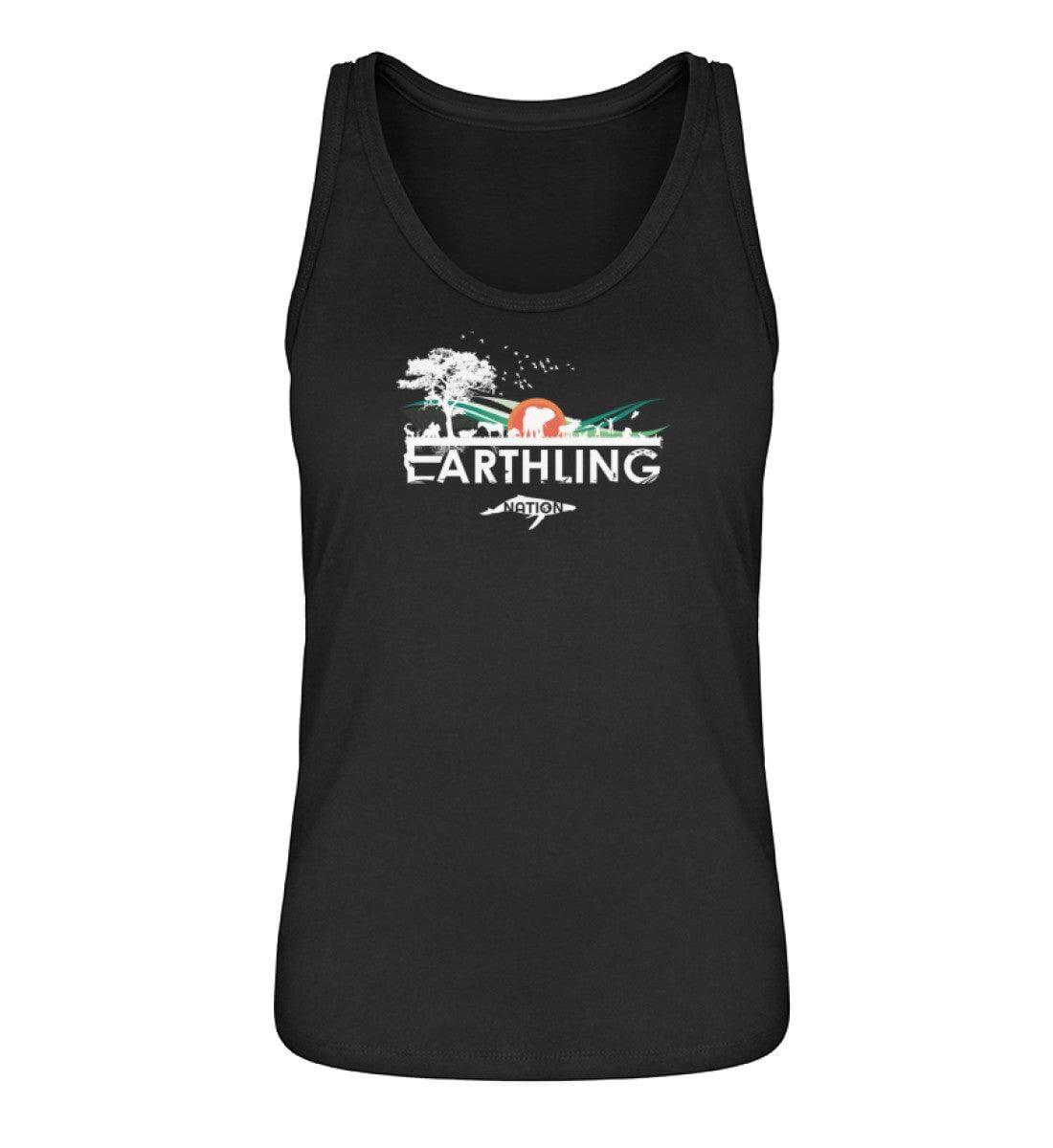 Earthling Nation - Stella Dreamer Damen Tanktop ST/ST Stella Dreamer Damen Tanktop ST/ST Shirtee Schwarz XS 