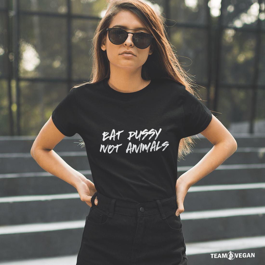 Eat pussy not animals - Damen Organic Shirt Stella Jazzer T-Shirt ST/ST Shirtee 