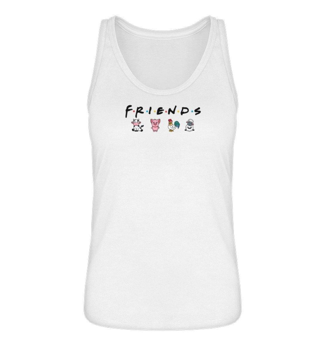Friends - Damen Tanktop Stella Dreamer Damen Tanktop ST/ST Shirtee Weiß XS 