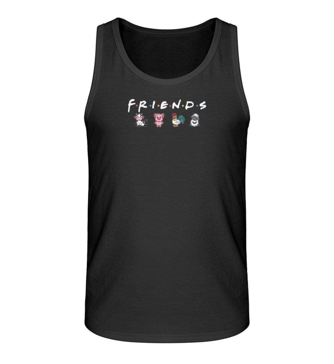 Friends - Herren Organic Tanktop Stanley Specter Herren Tanktop ST/ST Shirtee Schwarz S 