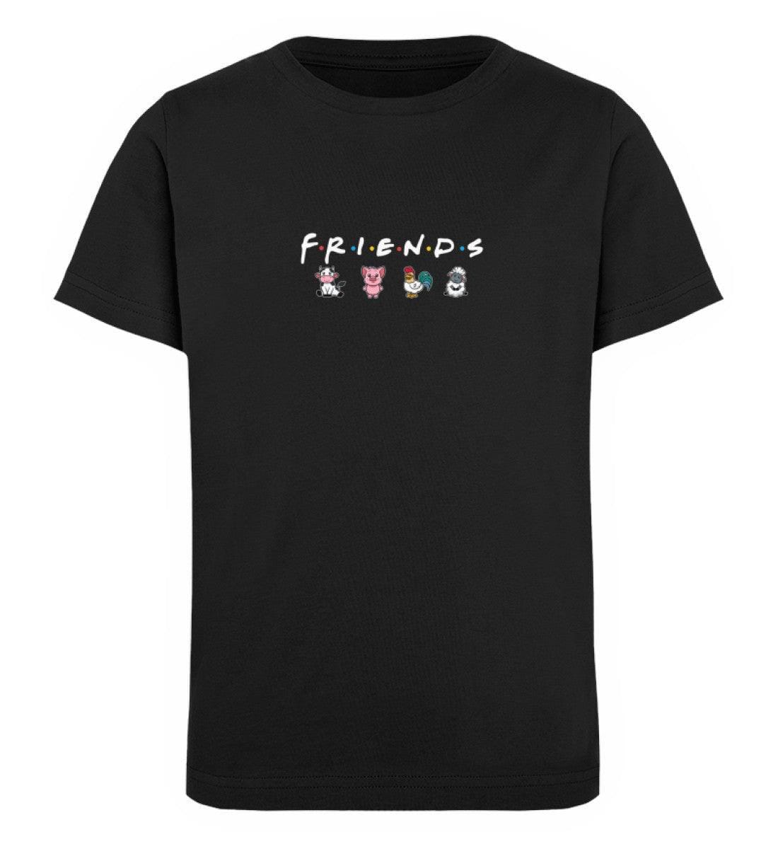 FRIENDS - Kinder Organic T-Shirt Mini Creator T-Shirt ST/ST Shirtee Schwarz 12/14 (152/164) 
