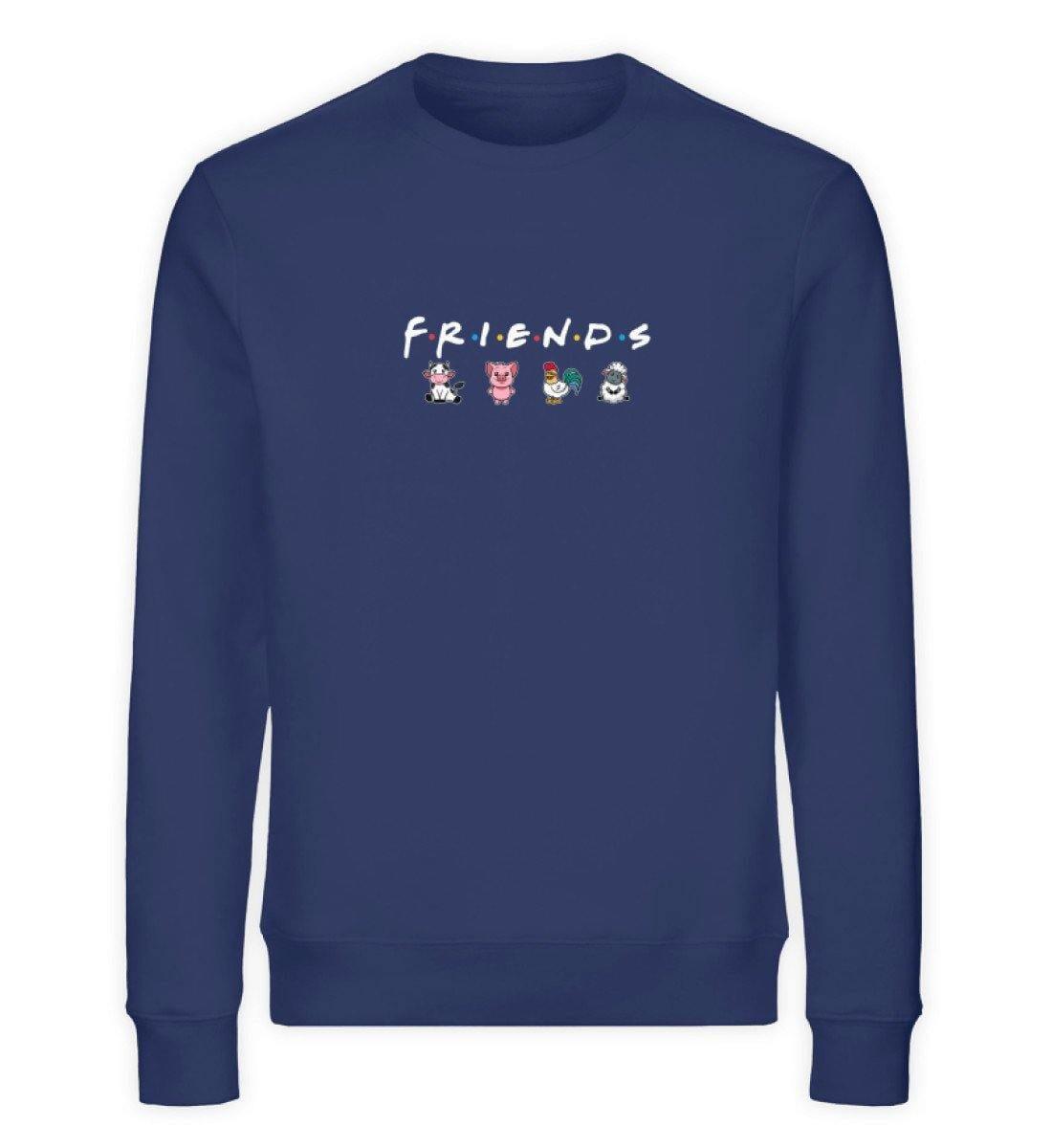 Friends - Unisex Organic Sweatshirt Changer Sweatshirt ST/ST Shirtee French Navy XS 