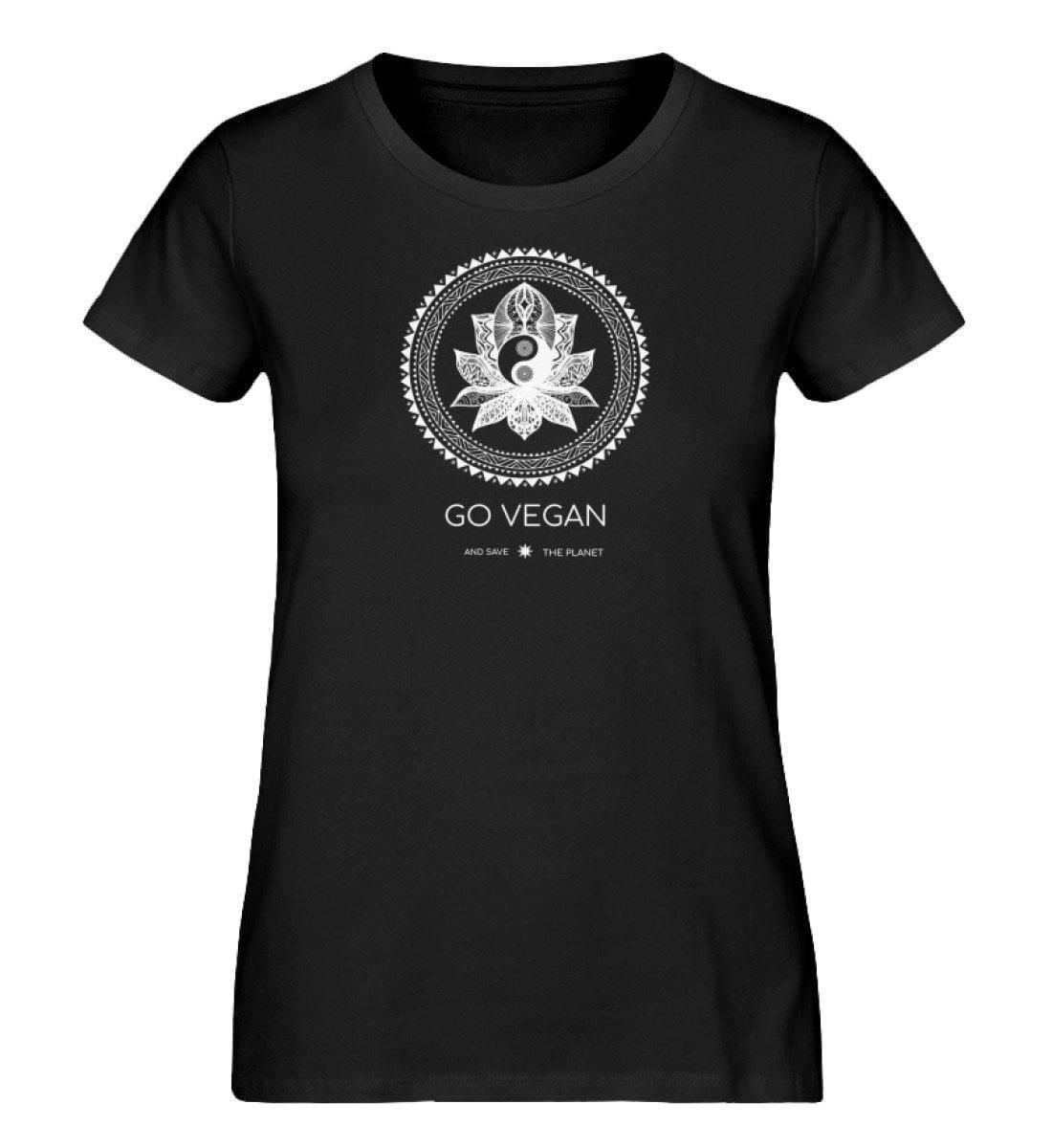 Go Vegan - Damen Organic Shirt - Team Vegan © vegan t shirt