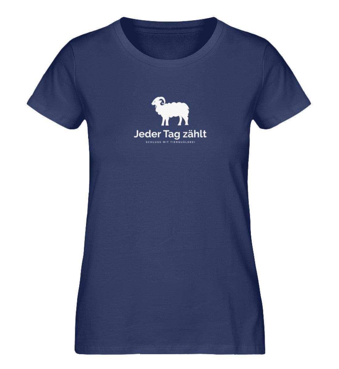 Jeder Tag zählt e.V. - Damen Organic Shirt Shirtee French Navy S 