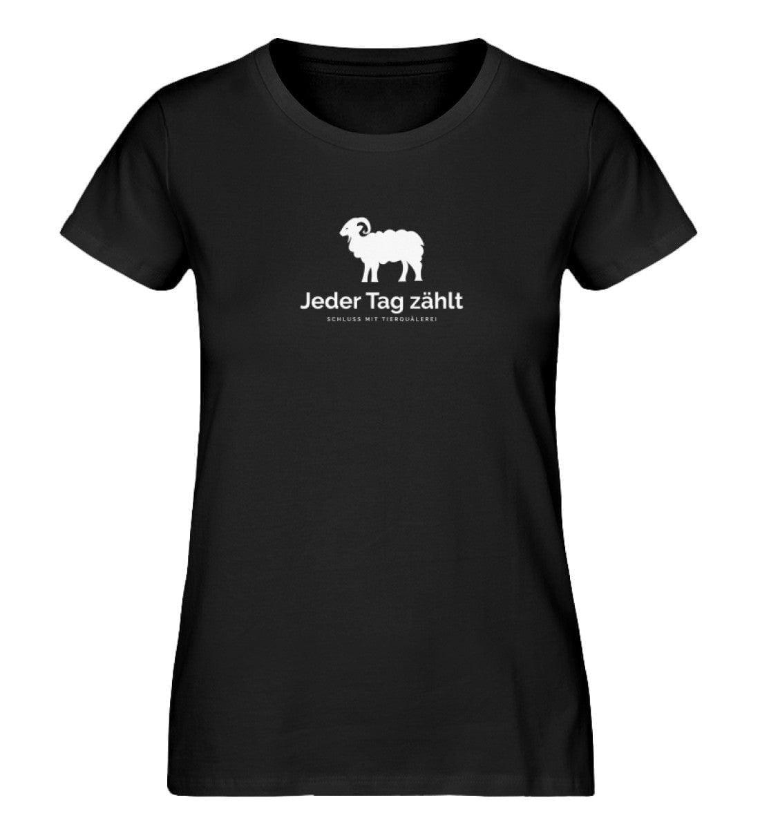 Jeder Tag zählt e.V. - Damen Organic Shirt Shirtee Schwarz S 