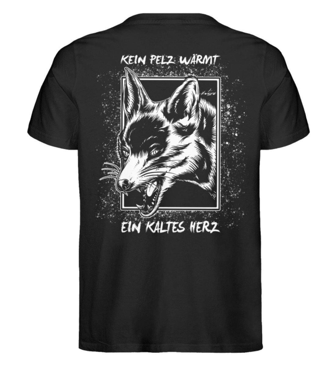 Kein Pelz Wärmt Ein Kaltes Herz - Unisex Organic Shirt - Team Vegan © vegan t shirt