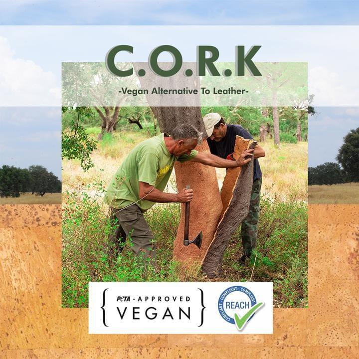 Kork Slim Wallet - Rahel - Team Vegan © vegan t shirt