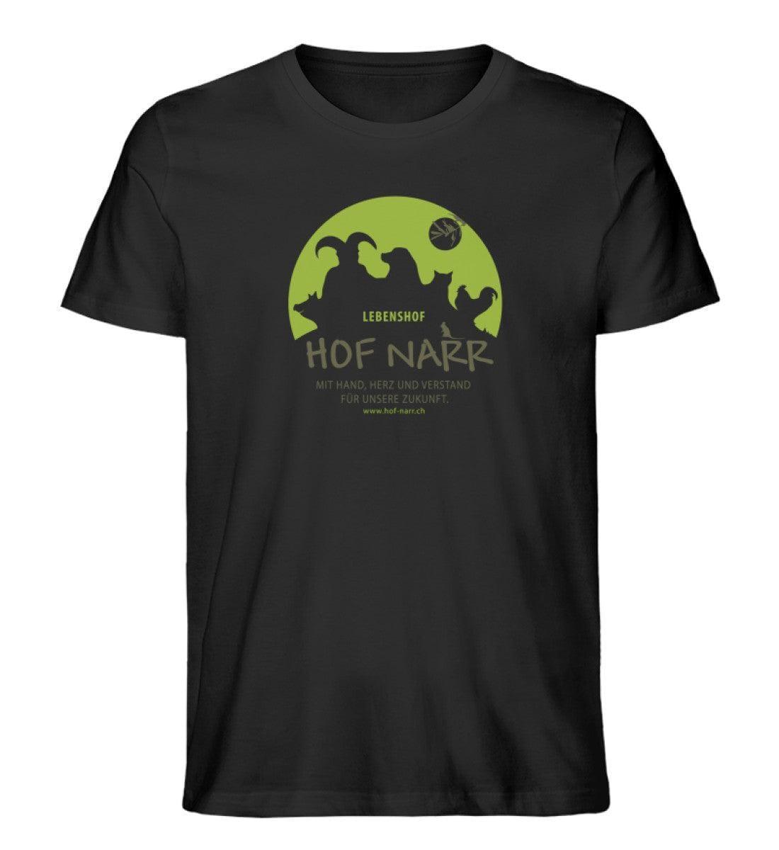 Lebenshof Hofnarr - Unisex Organic Shirt Shirtee Schwarz S 