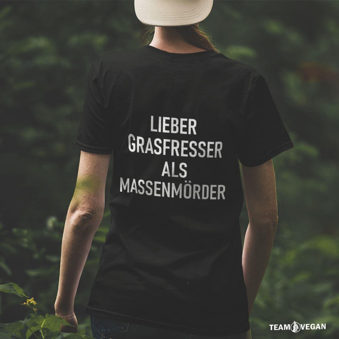 Lieber Grasfresser als Massenmörder - Damen Organic Shirt Stella Jazzer T-Shirt ST/ST Shirtee 